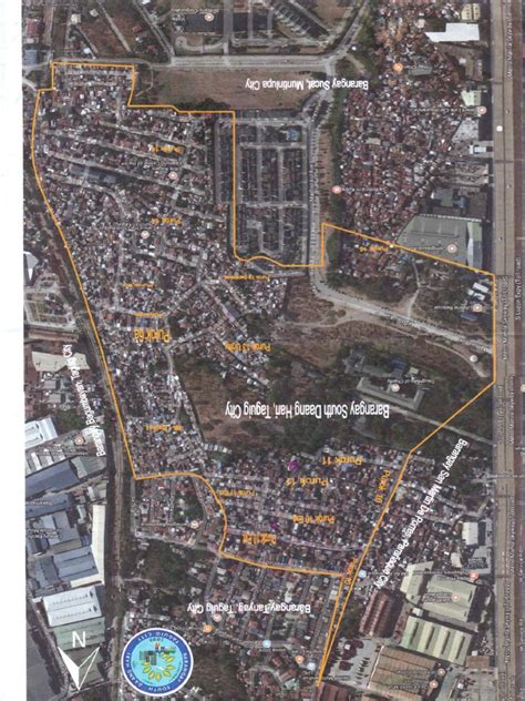 south daang hari taguig city zip code|Barangay South Daang Hari Map .
